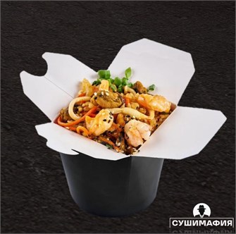Лапша WOK с креветкой 10011